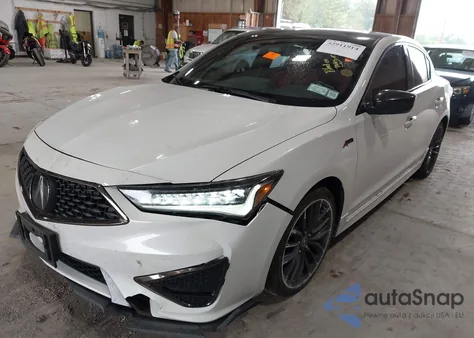 2021 Acura Ilx Premium A-Spec Packages/Technology A-Spec Packages from USA, damaged, VIN 19UDE2F86MA006687